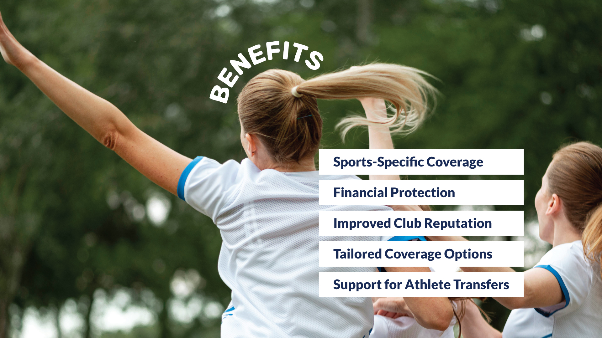 Benefits of a health and protection insurance policy for local sports clubs